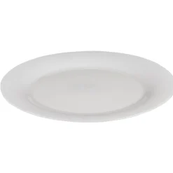 Assiette plate ronde verre Luminarc Zana blanche Ø26cm