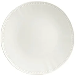 Assiette plate ronde Vienne porcelaine blanche Ø26,5cm < Gifi Clearance