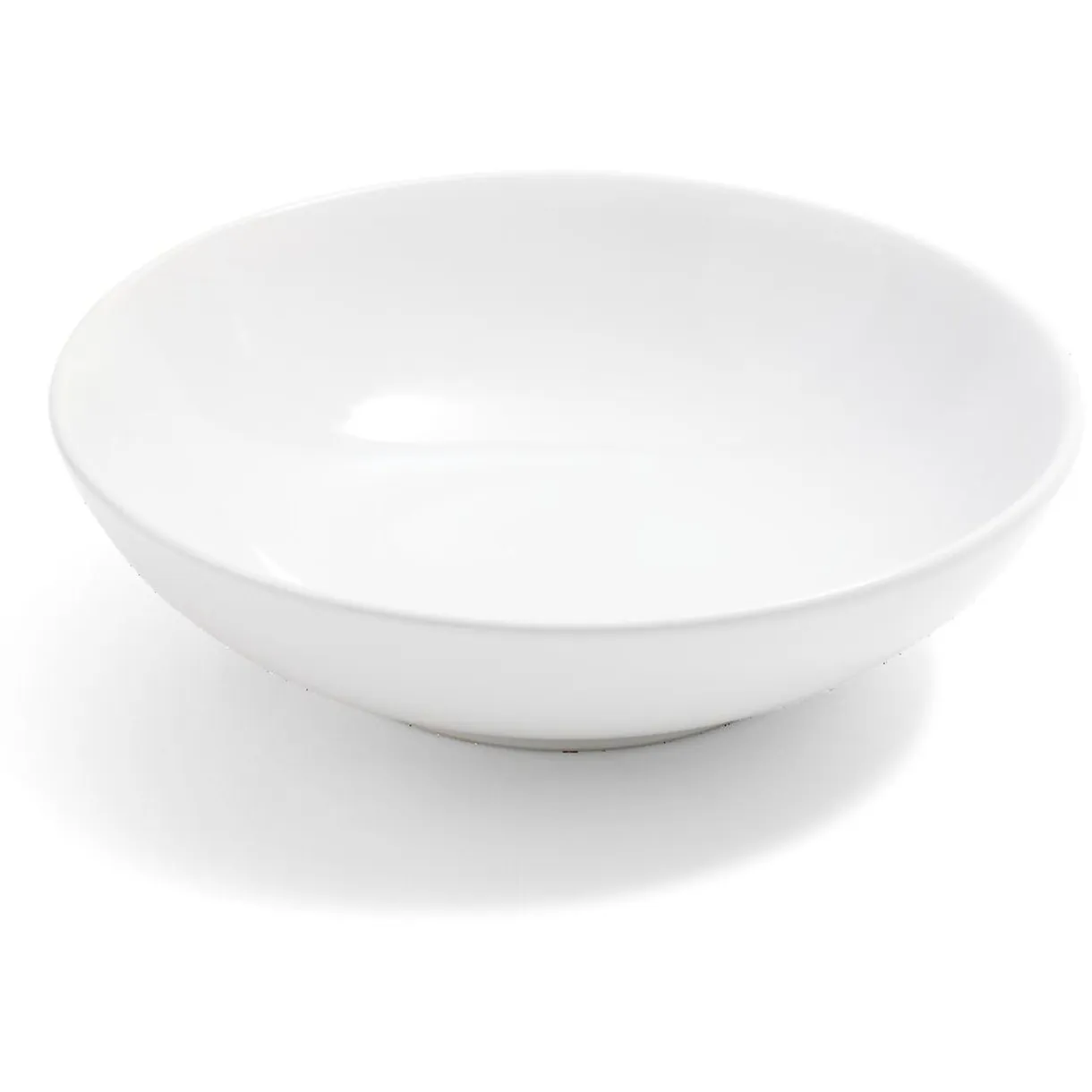 Assiette à soupe Madrid grès blanc Ø20cm < Gifi Outlet