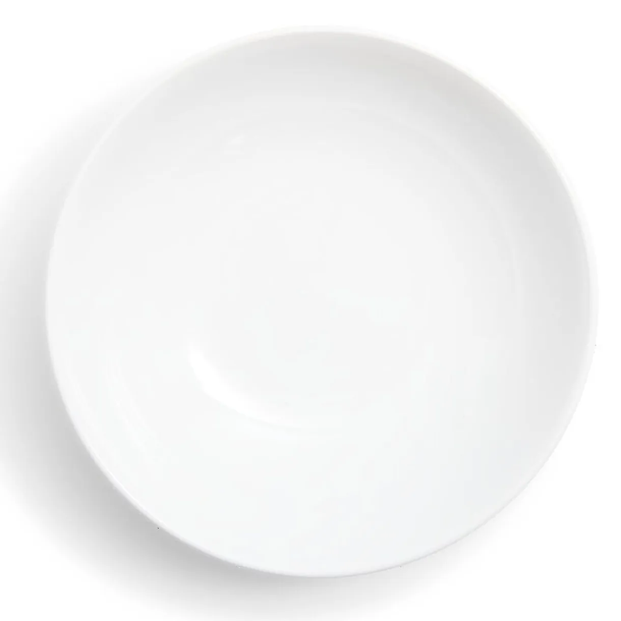 Assiette à soupe Madrid grès blanc Ø20cm < Gifi Outlet