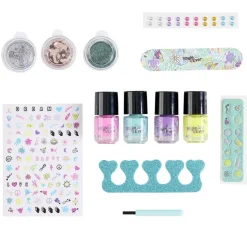 Atelier manucure enfant Style 4 Ever avec accessoires vernis stickers paillettes < Gifi Discount