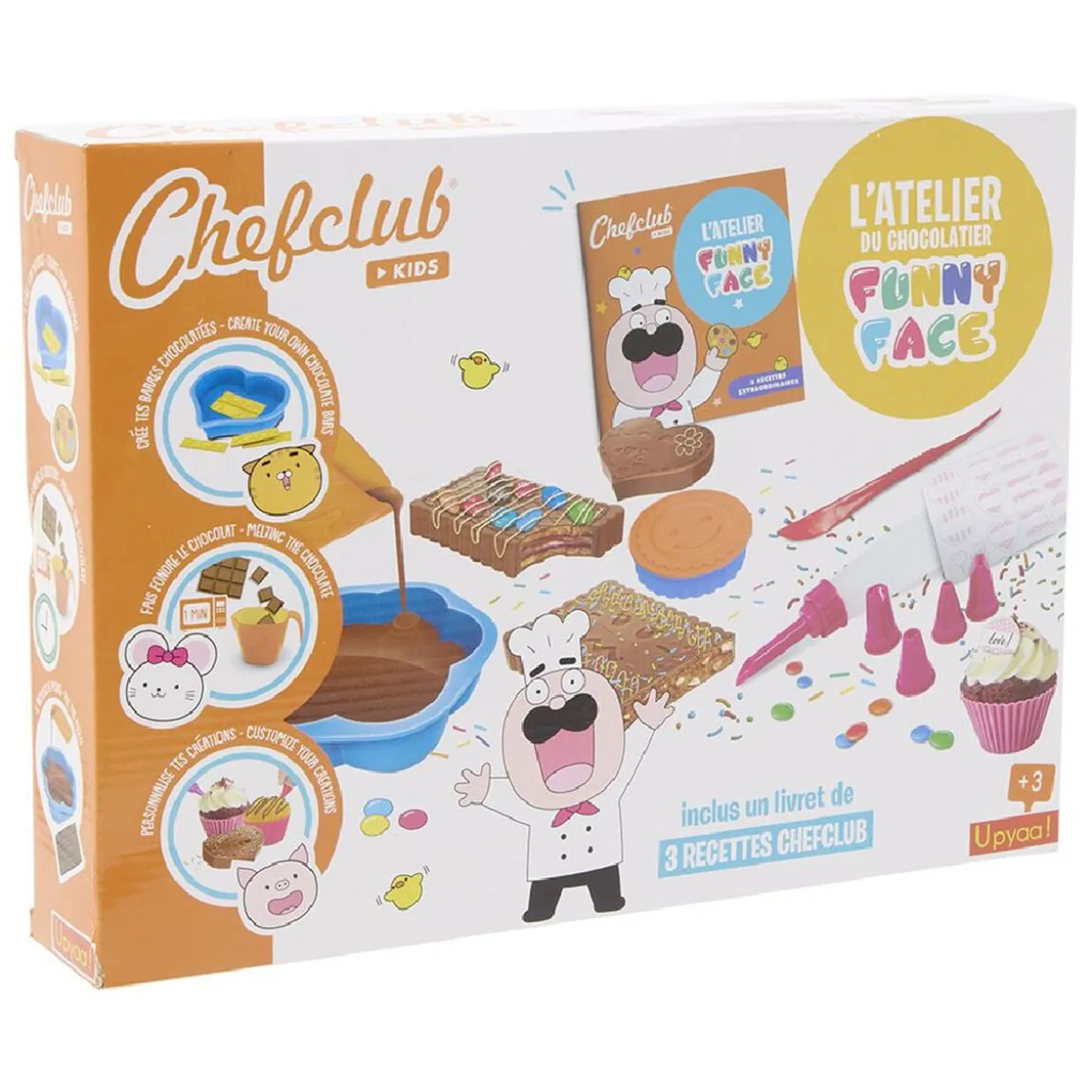 Atelier pâtissier enfant Chefclub 3 recettes