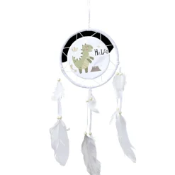 Attrape-rêve arc-en-ciel avec plume 16xH50cm (4 modèles) < Gifi Best