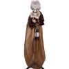 Automate vieille dame animée et sonore Halloween 150cm < Gifi Outlet