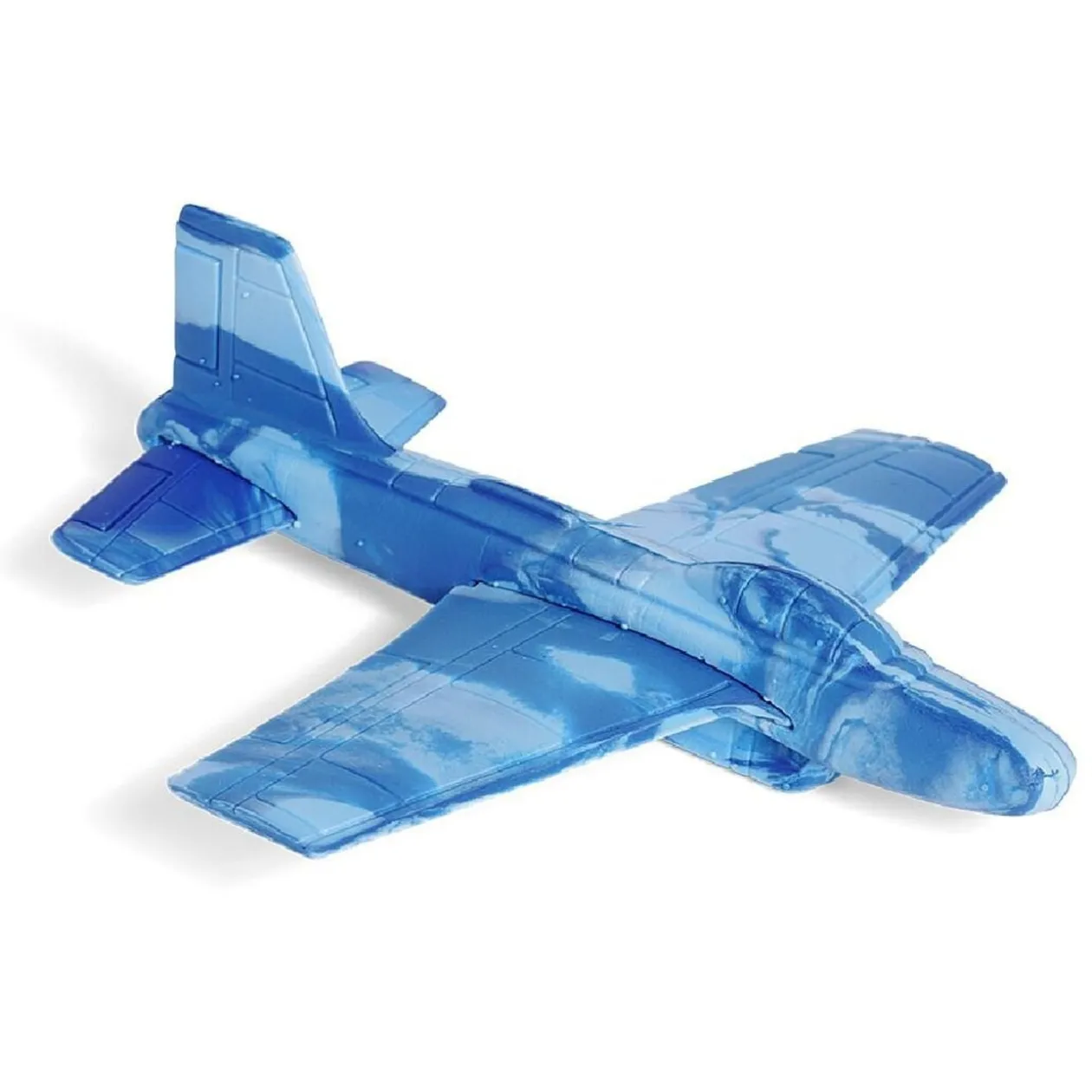Avion miniature bleu