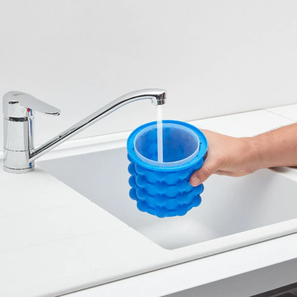 Bac à glaçons bleu 2 en 1 < Gifi Discount