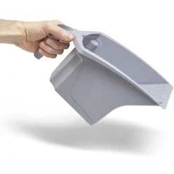 Bac à peinture avec poignée plastique gris