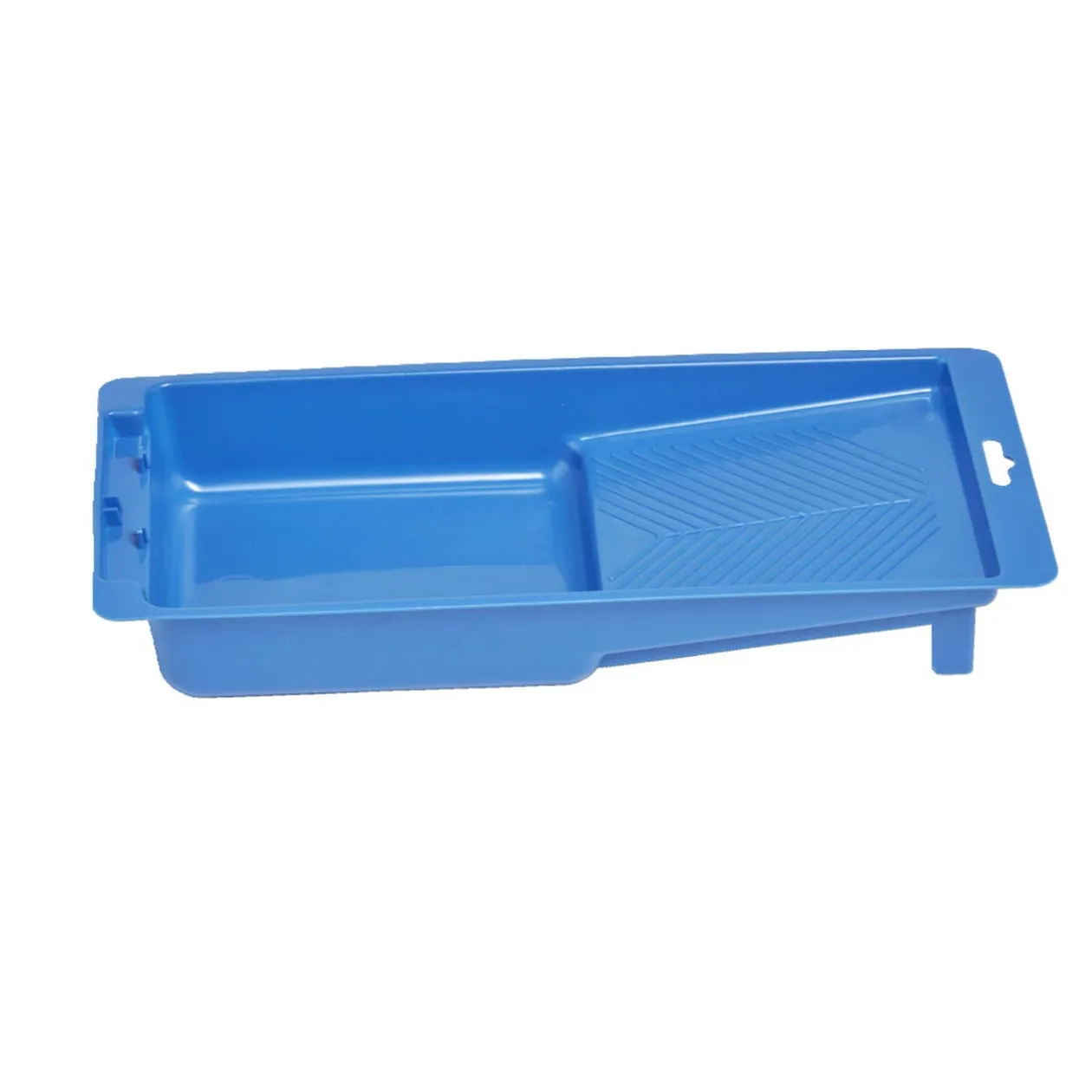 Bac à peinture plastique bleu