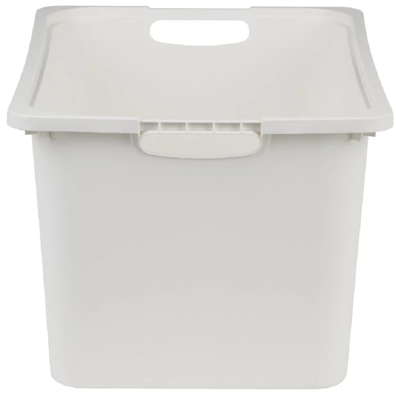 Bac plastique blanc 40x29,8xH22,8cm