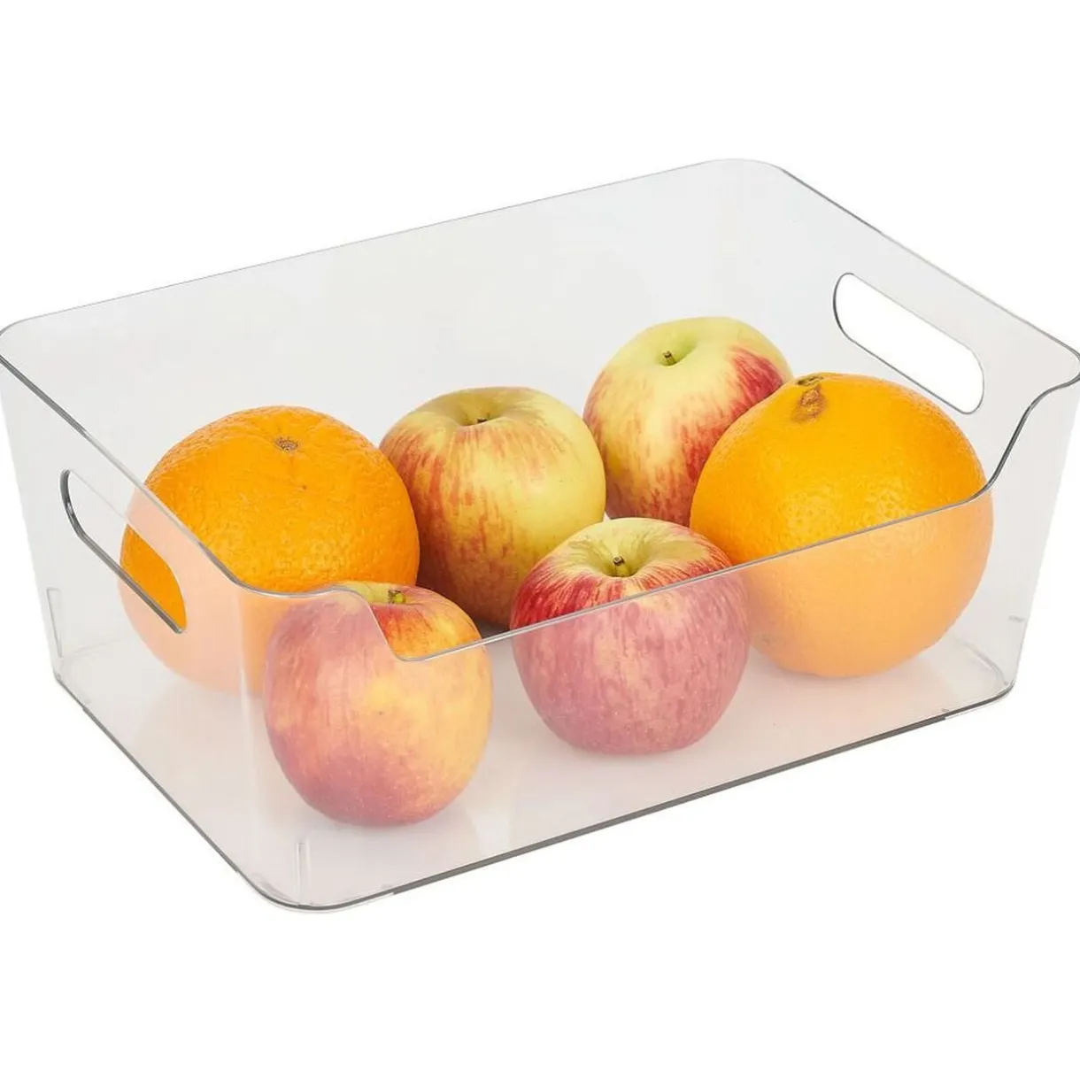 Bac rangement frigo 5L plastique transparent 27,2x18,7xH11cm < Gifi Hot