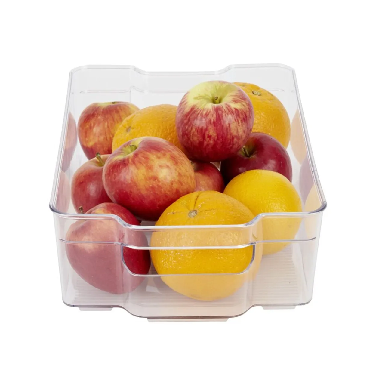 Bac rangement frigo 5,8L plastique transparent 32,5x21,5xH9cm