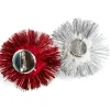 Badge pompon Noël x4