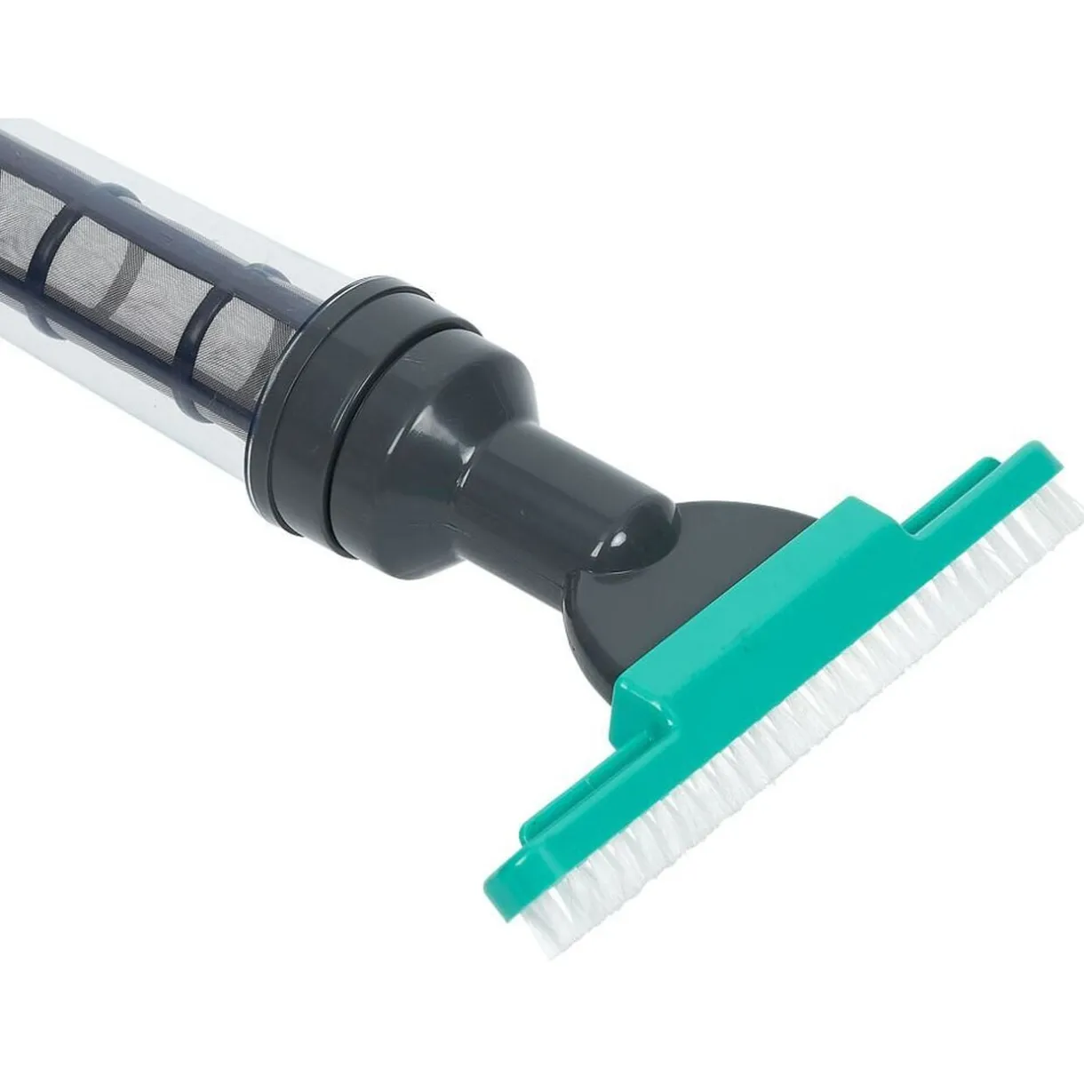 Balai aspirateur rechargeable piscine et spa gris et vert L106-162cm < Gifi