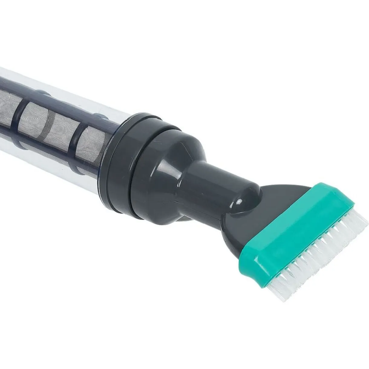Balai aspirateur rechargeable piscine et spa gris et vert L106-162cm < Gifi