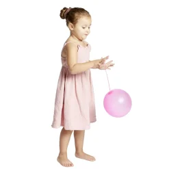 Balle bulle gonflable extensible rose Ø9xH6,5cm < Gifi New