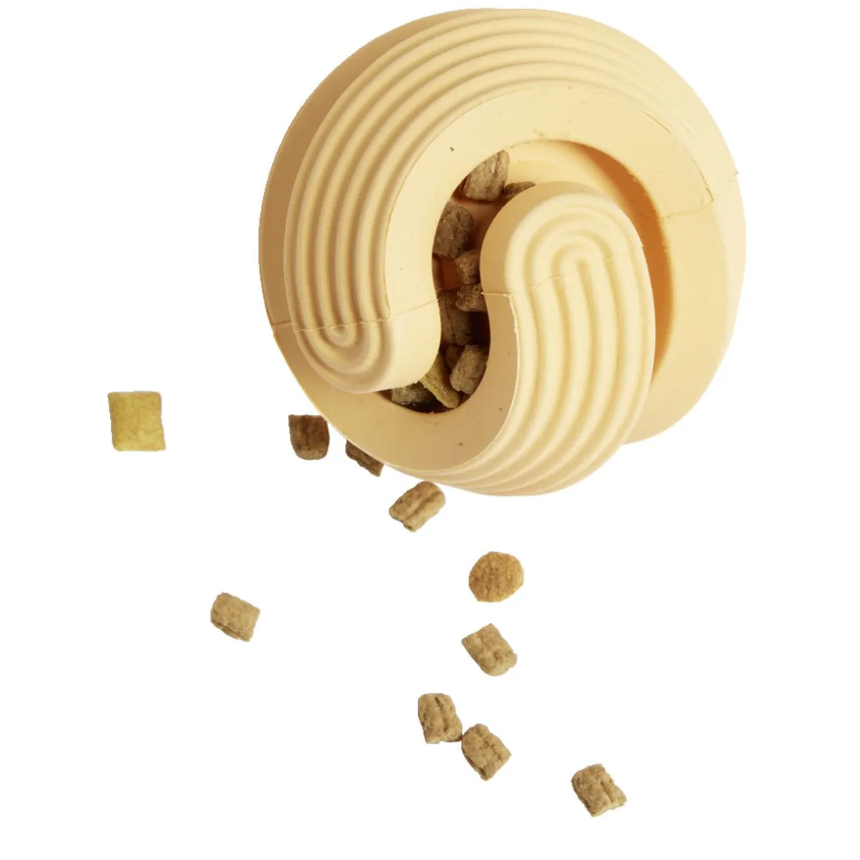 Balle distributeur friandise chien caoutchouc Ø8,5cm < Gifi