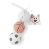 Balle pour chien caoutchouc x3 Ø5,8cm < Gifi