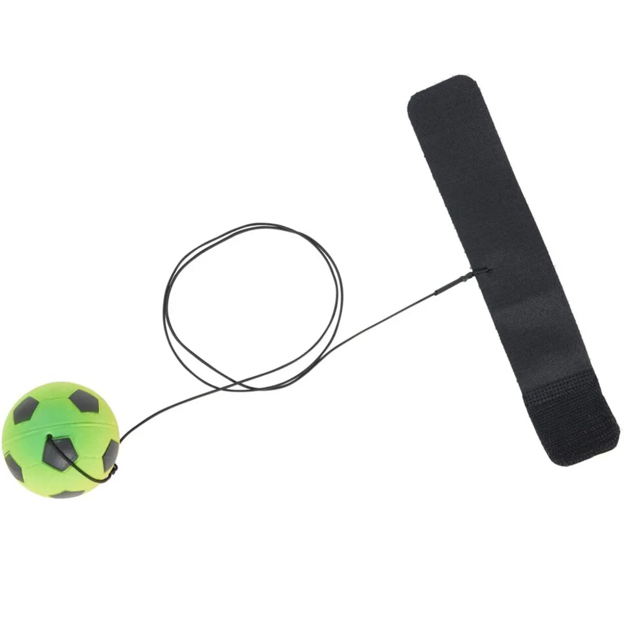 Balle rebondissante Ø6cm avec bracelet scratch