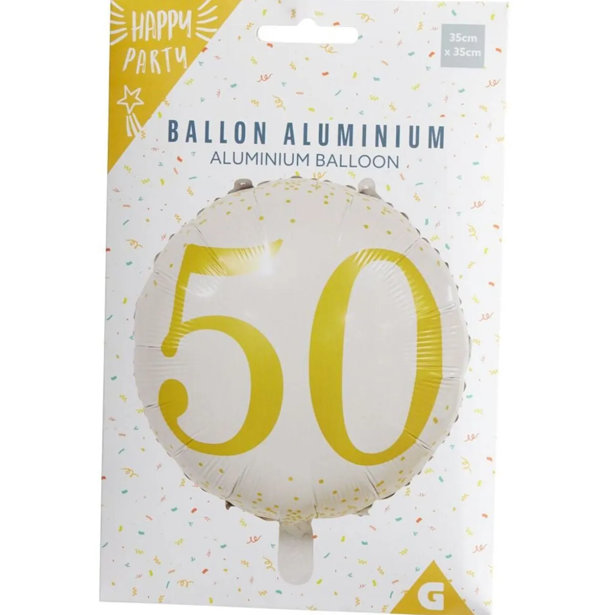 Ballon alu 50 ans Ø46cm
