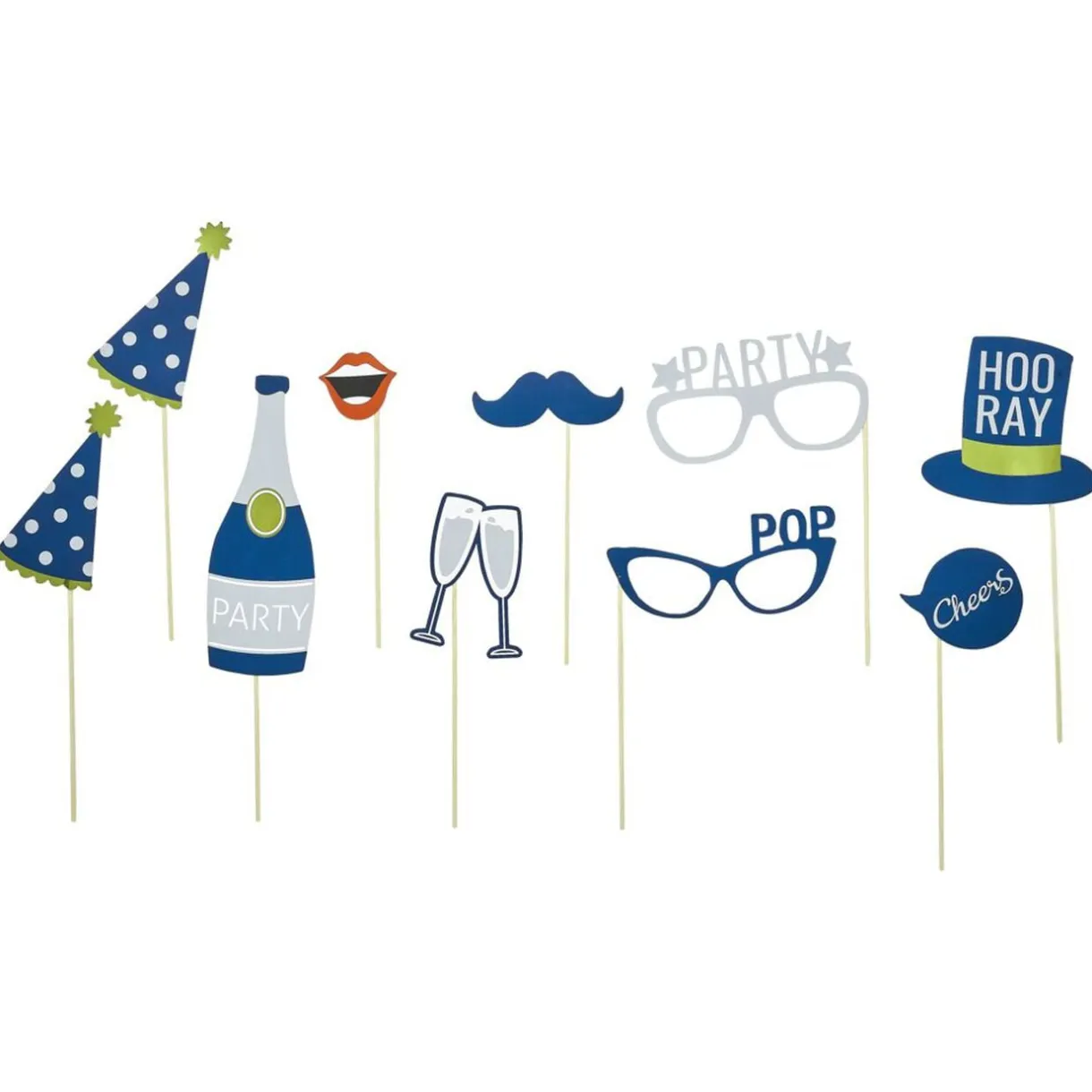 Ballon alu forme cadre photo avec accessoires photobooth 10 personnes < Gifi Discount