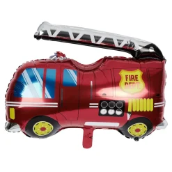 Ballon alu pompier camion L89cm