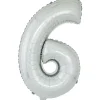 Ballon chiffre 6 en aluminium < Gifi Best