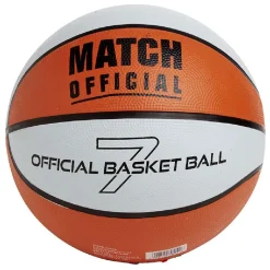 Ballon de basket orange et noir Ø24cm Match Official < Gifi Online