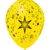 Ballon de baudruche design étoiles x8
