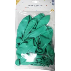 Ballon de baudruche uni vert menthe x20 < Gifi Hot