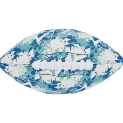 Ballon de plage rugby Funky couleur changeante plastique Ø12cm