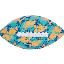 Ballon de plage rugby Funky couleur changeante plastique Ø12cm
