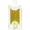 Ballon forme lettre D aluminium (2 modèles doré ou argenté) < Gifi New