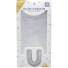 Ballon forme lettre U aluminium (2 modèles argenté ou doré) < Gifi New