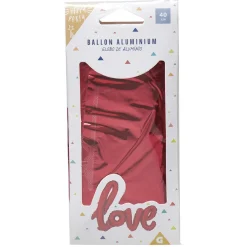 Ballon LOVE en aluminium < Gifi Hot