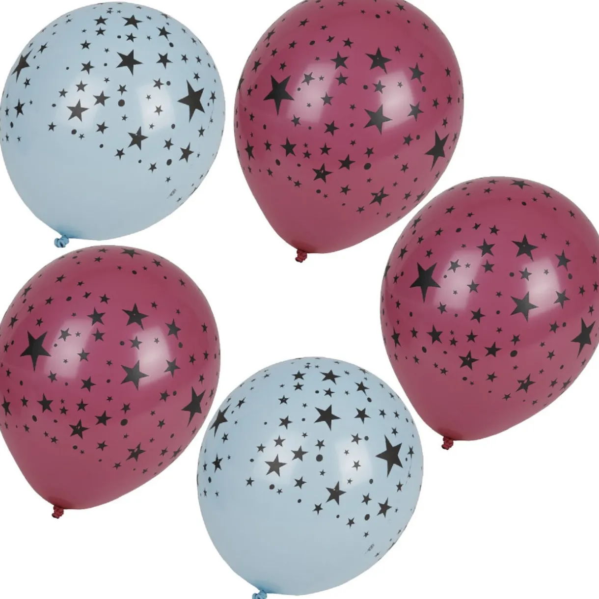Ballon lumineux LED Illooms motifs étoiles x5 < Gifi Clearance