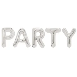 Ballon PARTY en aluminium argenté < Gifi Outlet