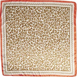 Bandana en tissu motif coloré 90x90cm (5 modèles)