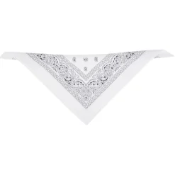 Bandana motif paisley coloré 100% coton 53x53cm < Gifi