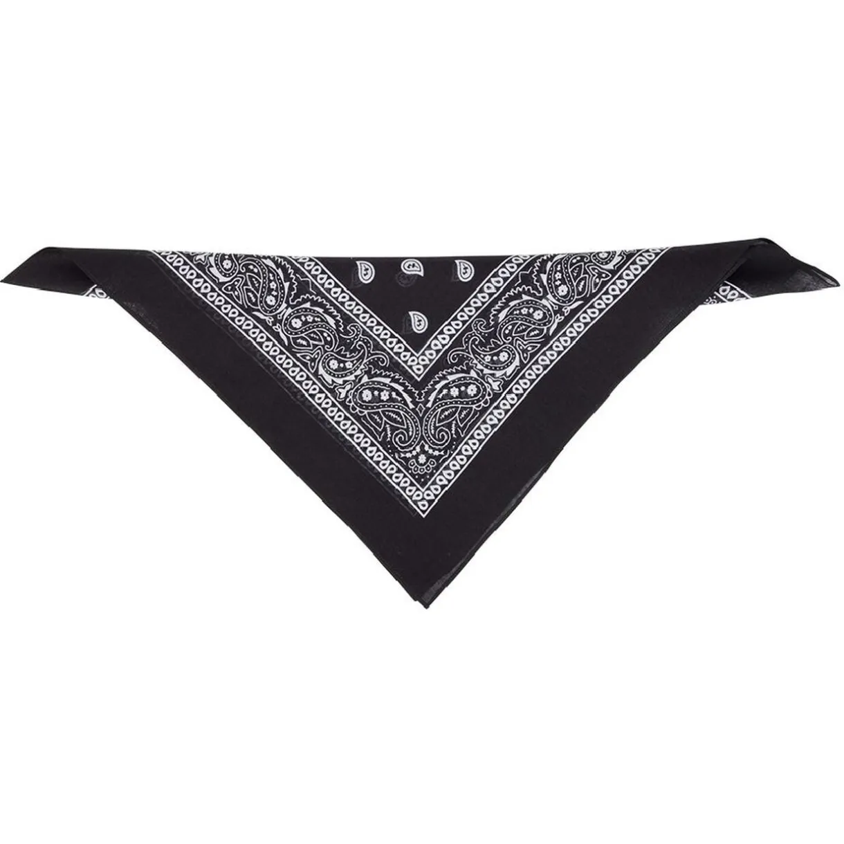 Bandana motif paisley coloré 100% coton 53x53cm < Gifi