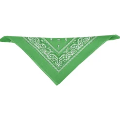 Bandana motif paisley coloré 100% coton 53x53cm < Gifi