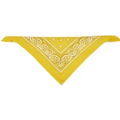 Bandana motif paisley coloré 100% coton 53x53cm < Gifi