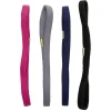 Bandeau élastique uni x4
