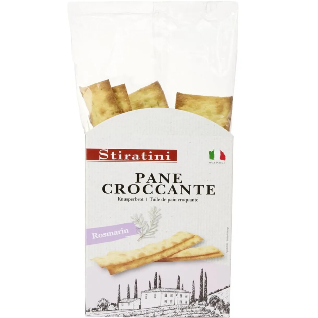 Bandes pain croustillant au romarin 140gr < Gifi Sale