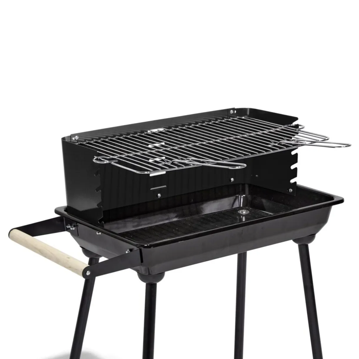 Barbecue à charbon Tucson métal noir < Gifi Hot