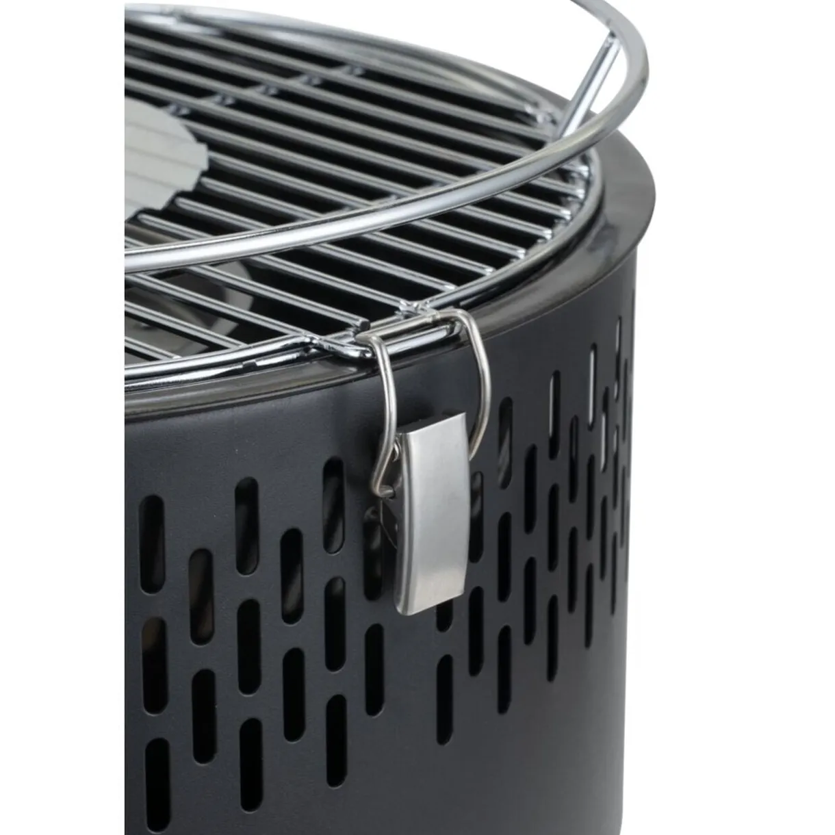 Barbecue de table rond allumage électrique à piles Ø35xH25cm < Gifi Discount