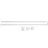 Barre de douche d'angle blanche 80x80cm < Gifi Clearance