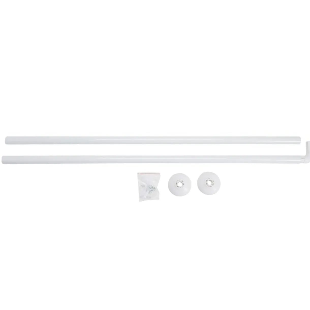 Barre de douche d'angle blanche 80x80cm < Gifi Clearance