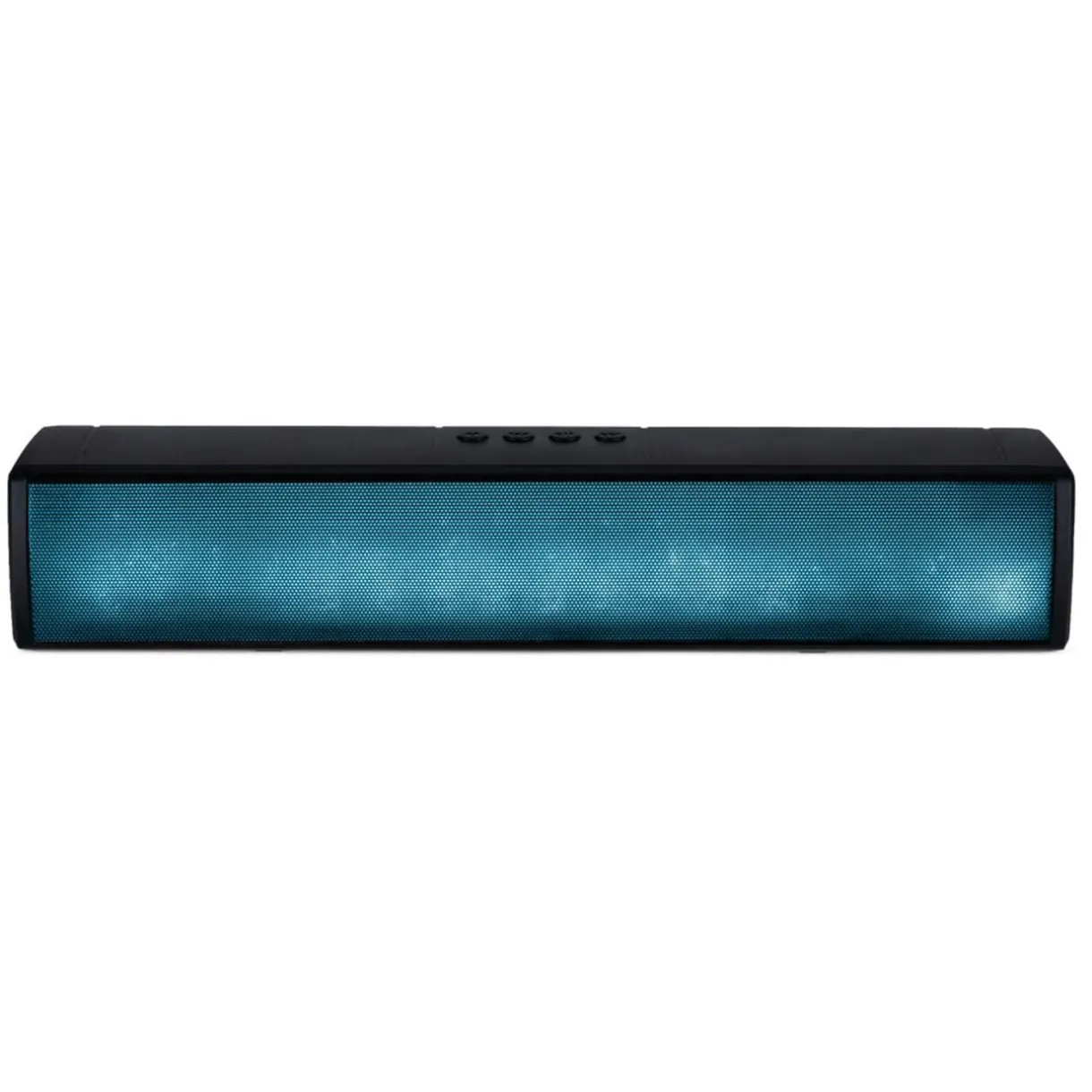 Barre de son lumineuse effet flamme plastique noir L40cm 10W < Gifi Best