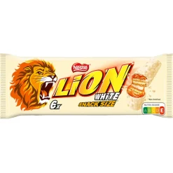 Barres Lion chocolat blanc x5 white snack size 150gr