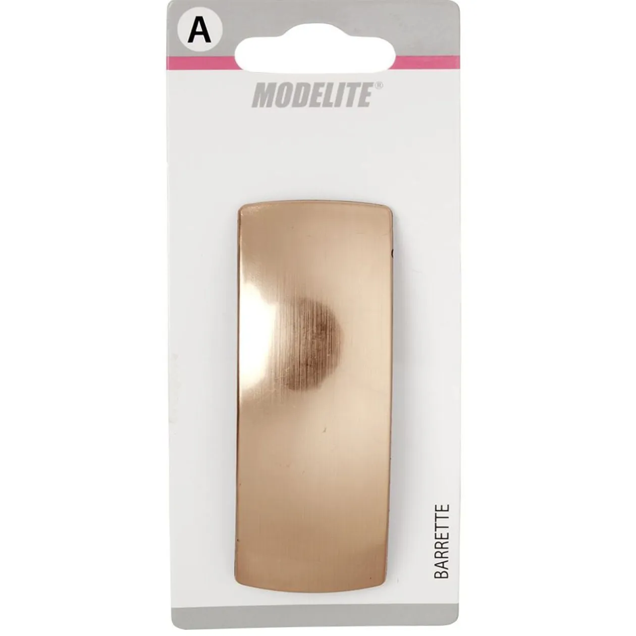 Barrette à cheveux bombée uni